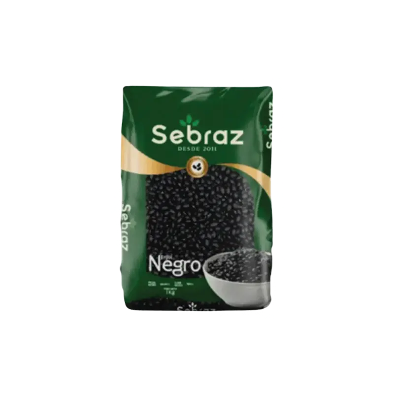 Frijoles negros Sebraz importados 500g