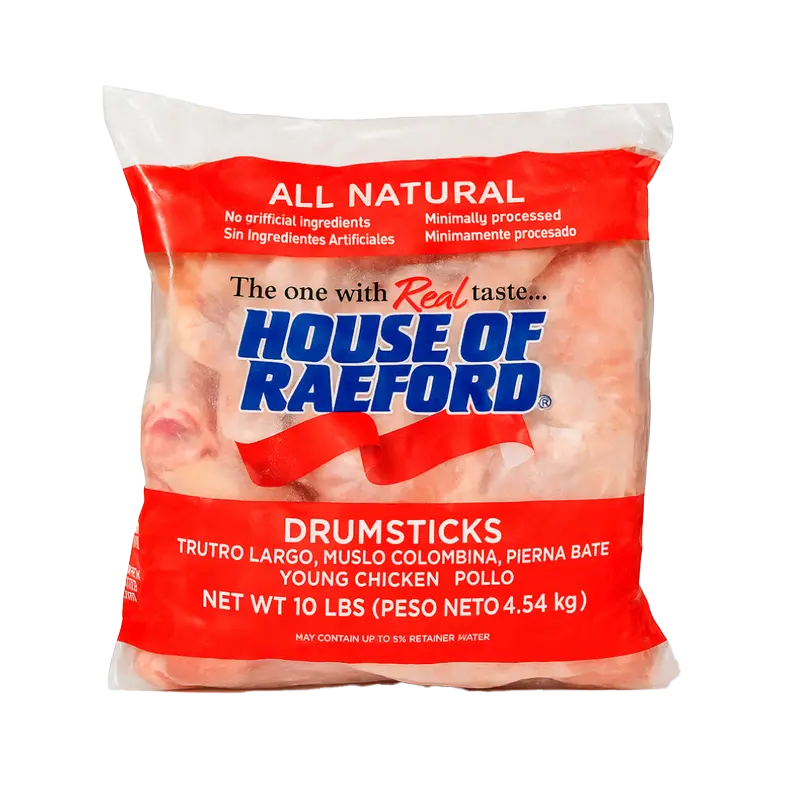 Pollo paquete de 10 libras (muslos)