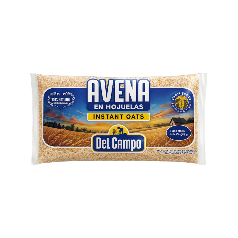Avena en hojuelas Del Campo 1 libra
